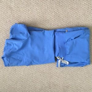 FIGS ceil blue scrubs